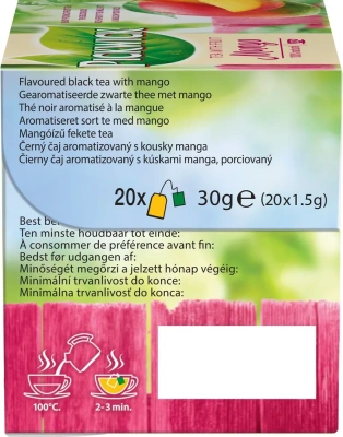 KALAM.KZ - Чай черный, 20 пакетиков Pickwick с манго, black tea.(1'5x20x12) 