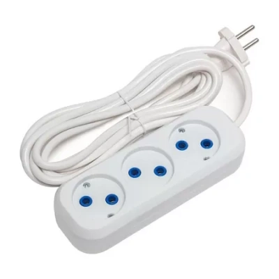 Сетевой фильтр 3 гнезда, 3 м, SVC 220-240В, 16A, XP3S-30M белый  