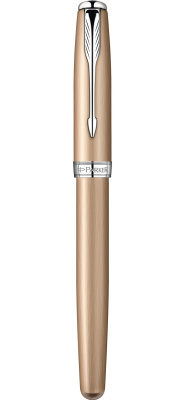 KALAM.KZ - Ручка перьевая Parker Sonnet Pink Gold CT, 0,8 мм F, черная S0947260