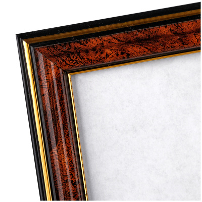 KALAM.KZ - Рамка  для фото А4 пластик, темный орех OfficeSpace