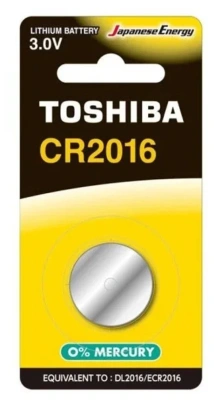 Батарейка CR2016 Lithium 3V,1шт.,Toshiba
