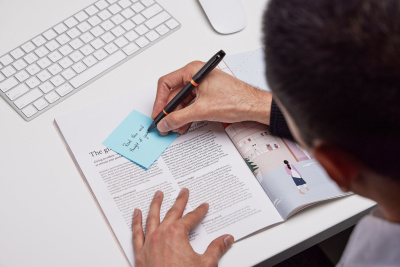 KALAM.KZ - Ручка роллерная Parker IM Professionals Marine Blue BT, 0,8 мм F, черная, 2172860