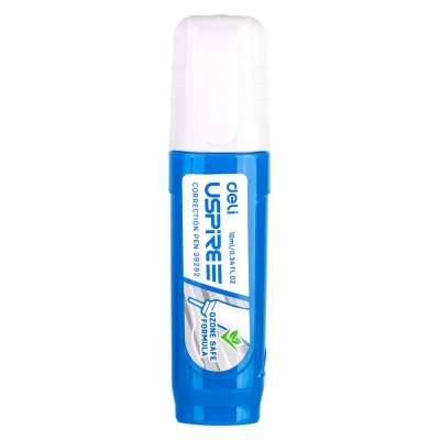 Корректирующая ручка 10мл, метал. наконечник DELI