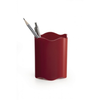 Стакан для ручек, 102x80мм, пластик, красный Durable