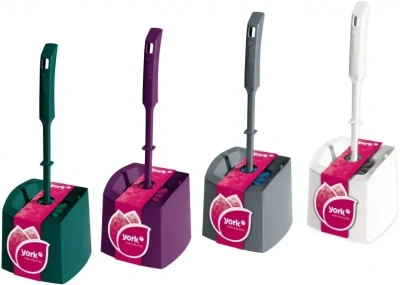 Ершик для унитаза в наборе Стайл, цвет ассорти, York 