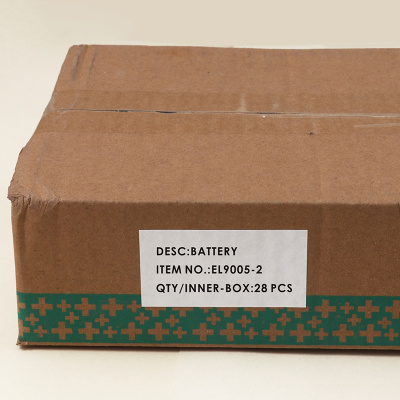 Наклейки на 1, А4, 210x297мм, 100л, белые Foska