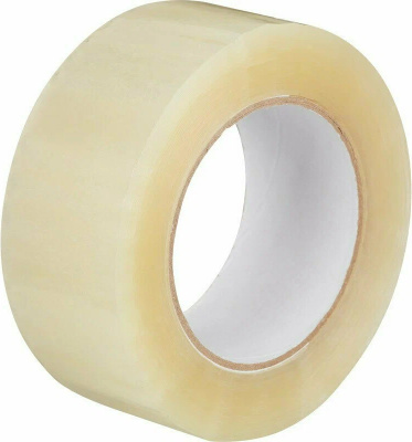 Лента клейкая 80ммx90м, упаковочная, прозрачная