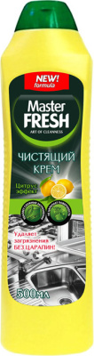 Чистящее средство для уборки, 500мл, крем Master Fresh Лимон