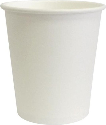 Стакан бумажный, 350 мл, d 90 мм, белый, (50 шт в уп)
