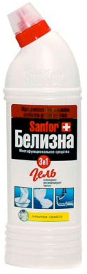 Белизна 1л Sanfor гель 3в1 