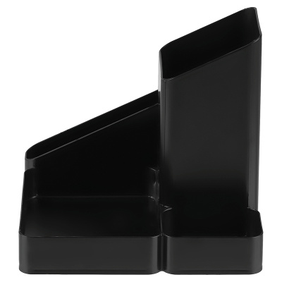 KALAM.KZ - Подставка для канц. принадлежностей, Имидж, черный, пластик Стамм