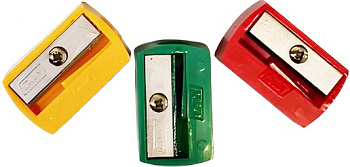 KALAM.KZ - Точилка 1 отверстие, форма куба, пластик Dux