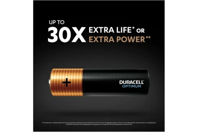 KALAM.KZ - Батарейка AА, 1.5V, Optimum Extra power (блистер 4шт) Duracell