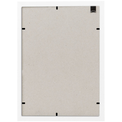 KALAM.KZ - Рамка  для фото А4, пластиковая, "Basic", небьющееся стекло, белая OfficeSpace 