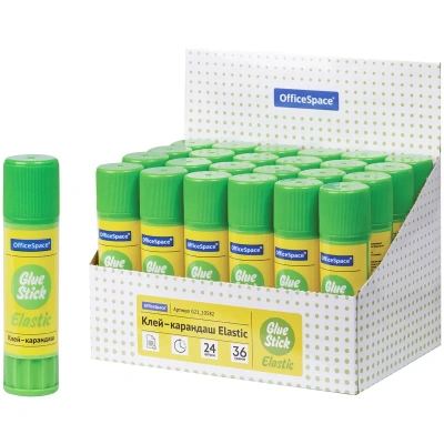 KALAM.KZ - Клей-карандаш 36гр, "Elastic" OfficeSpace