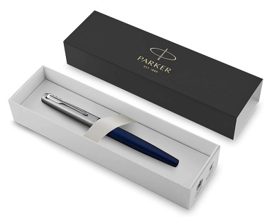 KALAM.KZ - Ручка перьевая Parker Jotter Royal Blue CT, 1,0 мм М, синяя 2030950