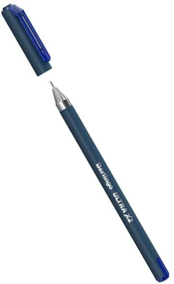 Ручка шариковая 0,7мм, синяя, Berlingo "Ultra X2" игольчатый пишущий узел