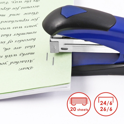 KALAM.KZ - Степлер №24/6-26/6, 1-20л, металл Foska