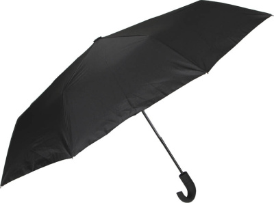 Зонт складной, автомат, черный 