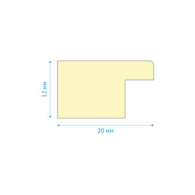KALAM.KZ - Рамка для фото А4 деревянная, венге  №3, стекло  OfficeSpace