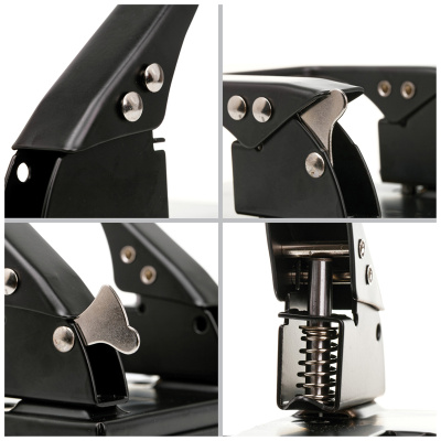 KALAM.KZ - Дырокол на 2отверстия, 1-30л, металл, черный, OfficeSpace (180178арт.)