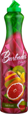 Сироп Tutti Frutti, с дозатором, 1л Barbados