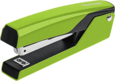 Степлер №10, 1-15л, металл, корпус зеленый, Berlingo "Color Zone"