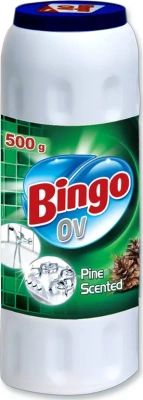 Порошок, средство чистящее 500гр, Сосна Bingo