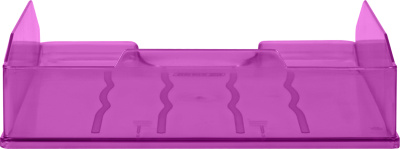 KALAM.KZ - Лоток горизонтальный А4, слива тонированный Стамм Эксперт