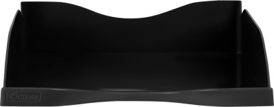 KALAM.KZ - Лоток горизонтальный А4, черный Стамм Тропик