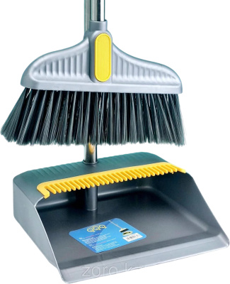 Совок + щетка с высокой ручкой "Maxel" VSP