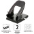 KALAM.KZ - Дырокол на 2отверстия, 1-30л, металл, черный, OfficeSpace (180178арт.)