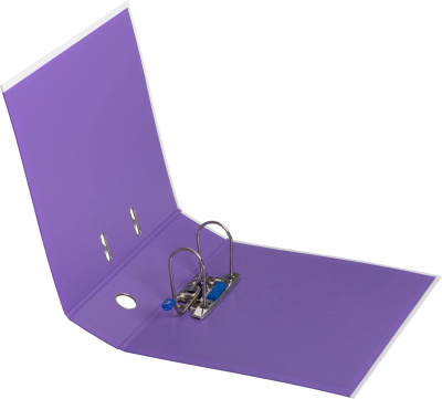 KALAM.KZ - Регистратор A4, 80мм, PP/PP, белый/фиолетовый Elba