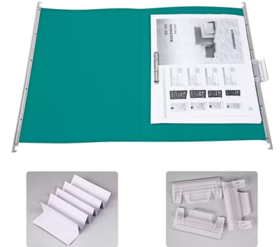 KALAM.KZ - Папка подвесная FC(245x365(400)мм, 230гр, зеленая, картон Foska