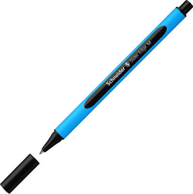 Ручка шариковая, 1.0мм, черная "Slider Edge M" Schneider