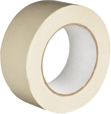 Лента клейкая 25ммx30м, бумажная (малярная)