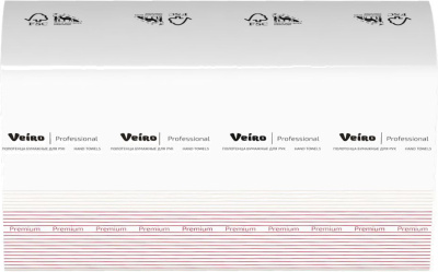 Полотенца бумажные 2х-слойные Z-сложение "24смх21,6смх200л Veiro Professional Premium" 24 шт в кор
