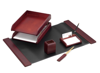 Набор настольный 5 предметов, дерево, махагон Good Sunrise