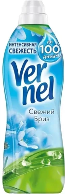 Кондиционер для белья 0.910л Vernel свежий бриз