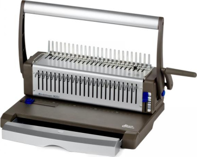 Машина для переплета, А4, проб.25л, перепл.450л, для пластиковых пружин ProfiOffice