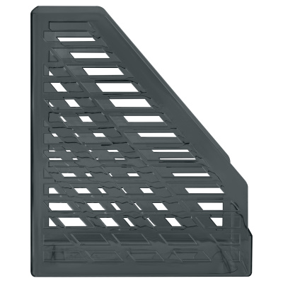 KALAM.KZ - Лоток вертикальный А4, 160мм, тонированный черный Стамм XXL