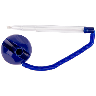 KALAM.KZ - Ручка шариковая на подставке, 0,7мм, корпус синий, OfficeSpace