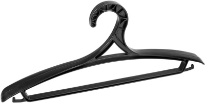 Вешалка плечики р 48-50 черный Butterfly (Р040)