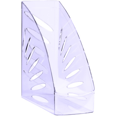 KALAM.KZ - Лоток вертикальный А4, 110мм, тонированный фиолетовый Стамм Тропик