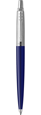 KALAM.KZ - Ручка шариковая Parker Jotter Navy Blue Chrome CT ЭКО-упаковка, 1,0 мм М, синяя 2123427