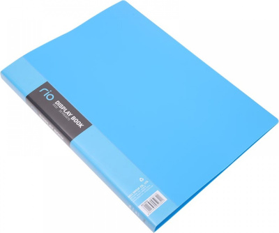 KALAM.KZ - Папка с файлами, 30 файлов, A4, 35.5х24 см,.0.75мм, пластик ассорти DELI "Rio"