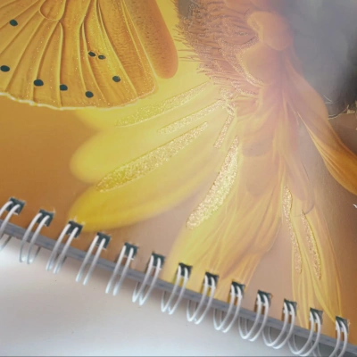 Тетрадь 96л, А4, клетка, евроспираль, "Подсолнух ", Эксмо