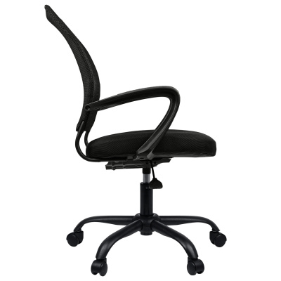 KALAM.KZ - Кресло офисное "Cargo MG-391", пятилучие металлическое,  до 130 кг, ткань/сетка, черное, "Brabix"