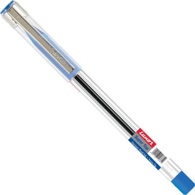 KALAM.KZ - Ручка шариковая, 0,7мм, синяя, Luxor "Super Top"