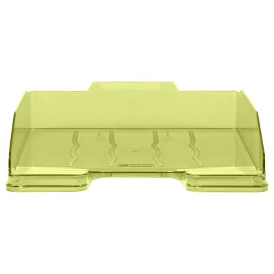 KALAM.KZ - Лоток горизонтальный А4, лайм тонированный Стамм Эксперт